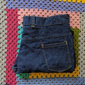 Vintage 70s Sears dark denim - 36" waist - 30.5" inseam - see measurements